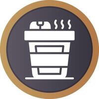 Hot Drink Creative Icon Design vector