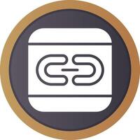 Link Creative Icon Design vector
