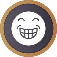 Grin Creative Icon Design vector