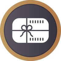 Gift Card Creative Icon Design vector