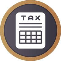 Tax Benefits Creative Icon Design vector