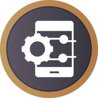 Project Management App Creative Icon Design vector