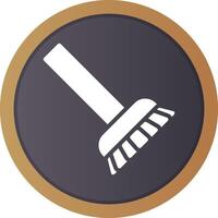 Broom Creative Icon Design vector