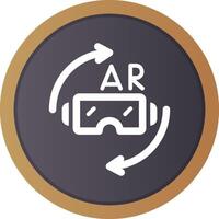 Vr Glasses Creative Icon Design vector