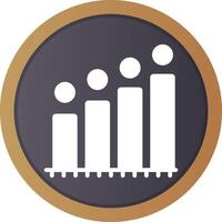 Graphs Creative Icon Design vector