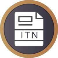 ITN Creative Icon Design vector