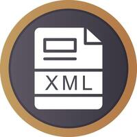 XML Creative Icon Design vector