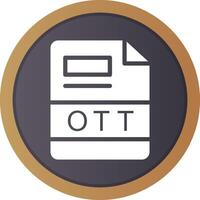 OTT Creative Icon Design vector