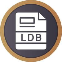 LDB Creative Icon Design vector