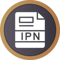 IPN Creative Icon Design vector