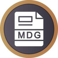MDG Creative Icon Design vector