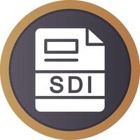 SDI Creative Icon Design vector