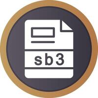 sb3 Creative Icon Design vector