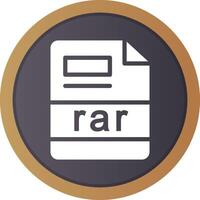 rar Creative Icon Design vector