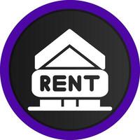 Rent Creative Icon Design vector