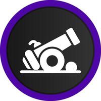 Cannon Creative Icon Design vector