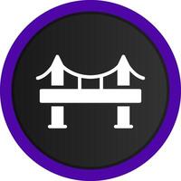 Bridge Creative Icon Design vector
