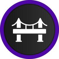 Bridge Creative Icon Design vector