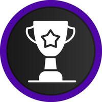 Trophy Creative Icon Design vector