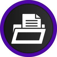 Folder Creative Icon Design vector