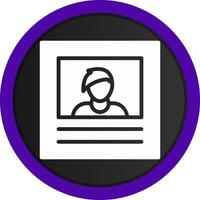 Wanted Creative Icon Design vector