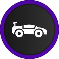 diseño de icono creativo de super coche vector