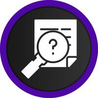 Investigation Creative Icon Design vector