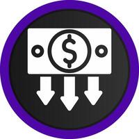 Inflation Creative Icon Design vector