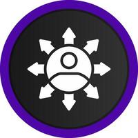 Influence Creative Icon Design vector