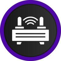 Router Creative Icon Design vector