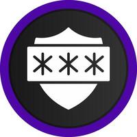 Password Creative Icon Design vector