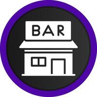 Bar Creative Icon Design vector