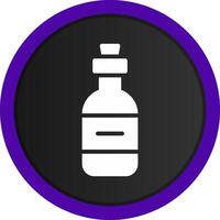 Rum Creative Icon Design vector
