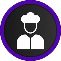 diseño de icono creativo de chef vector