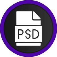 diseño de icono creativo de archivo psd vector