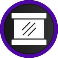 Mirror Creative Icon Design vector