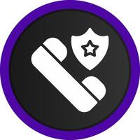 Police Call Creative Icon Design vector