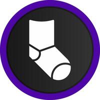 Sock Creative Icon Design vector