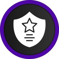 diseño de icono creativo de sheriff vector