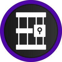 Jail Creative Icon Design vector