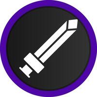 Sword Creative Icon Design vector