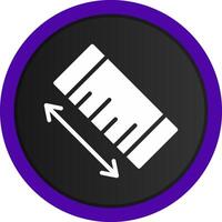 Ruler Creative Icon Design vector