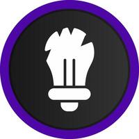 Bulb Creative Icon Design vector
