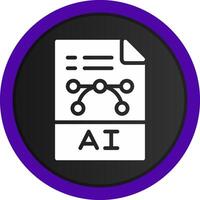 diseño de icono creativo de archivo ai vector