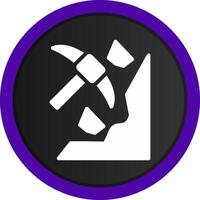 Mining Creative Icon Design vector