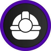 Helmet Creative Icon Design vector