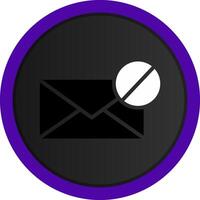 Email Block Creative Icon Design vector