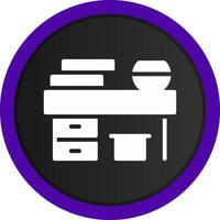 Desk Creative Icon Design vector