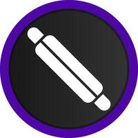 Rolling Pin Creative Icon Design vector