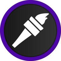 Torch Creative Icon Design vector